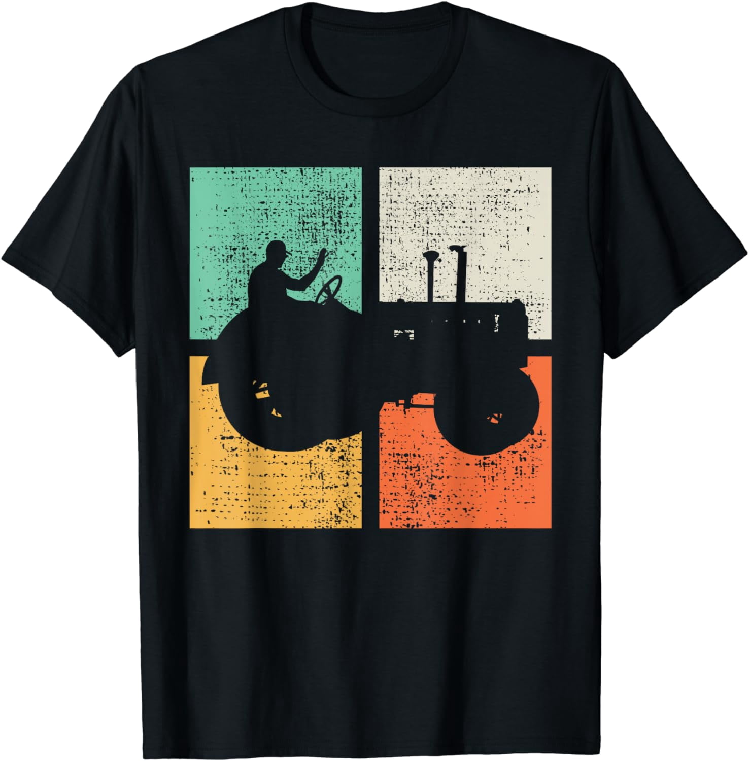 Tractors Retro Vintage Farmer Gift Ranch T-Shirt - Walmart.com