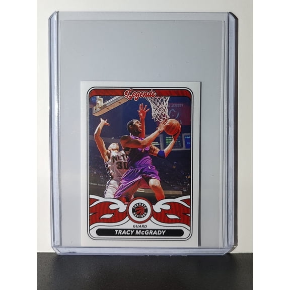 Tracy McGrady Legends 2024-25 Panini NBA #499 Sticker Card Toronto Raptors