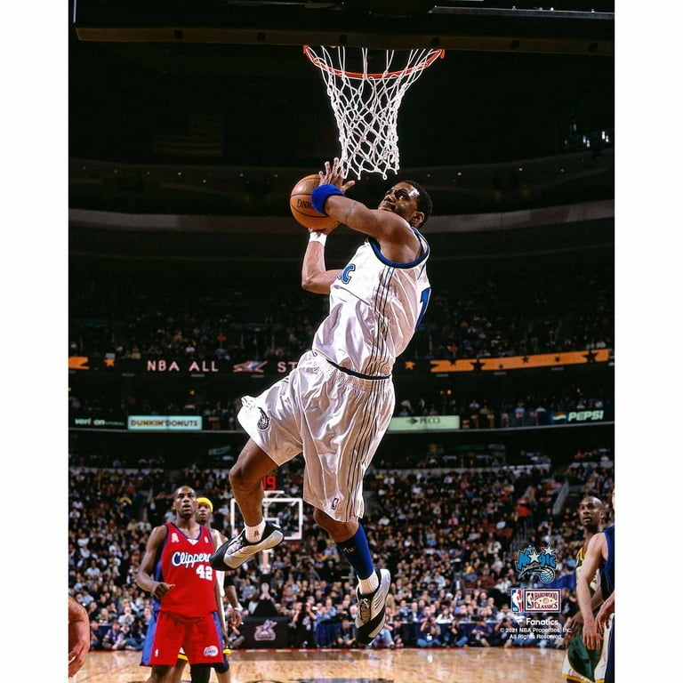 Tracy McGrady Orlando Magic Unsigned 2002 NBA All Star Game Alley