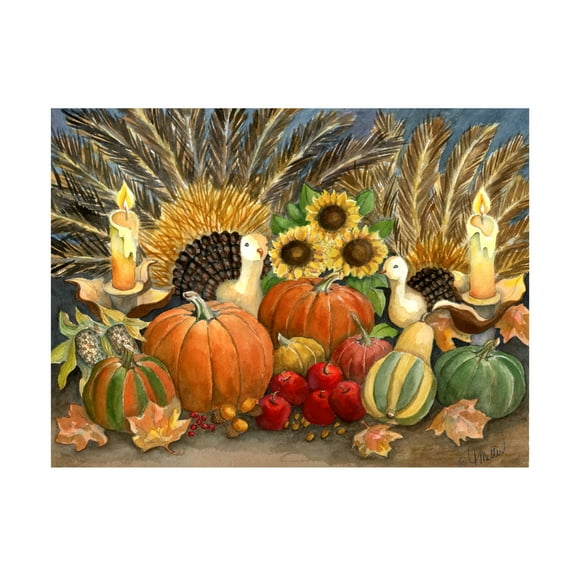 Tracy Miller 'Thanksgiving Glow' Canvas Art