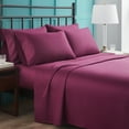 thumbnail image 1 of Tracy Porter - Chief Value Cotton - Soft Cotton Sheet Set - 4 Piece Comfortable Sheets - Cotton Polyester Smooth Sheets - Twin Size - Raspberry, 1 of 4