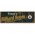 thumbnail image 1 of Tracy's Billiard Room Green Sign Man Cave 6x18 106180009236, 1 of 1