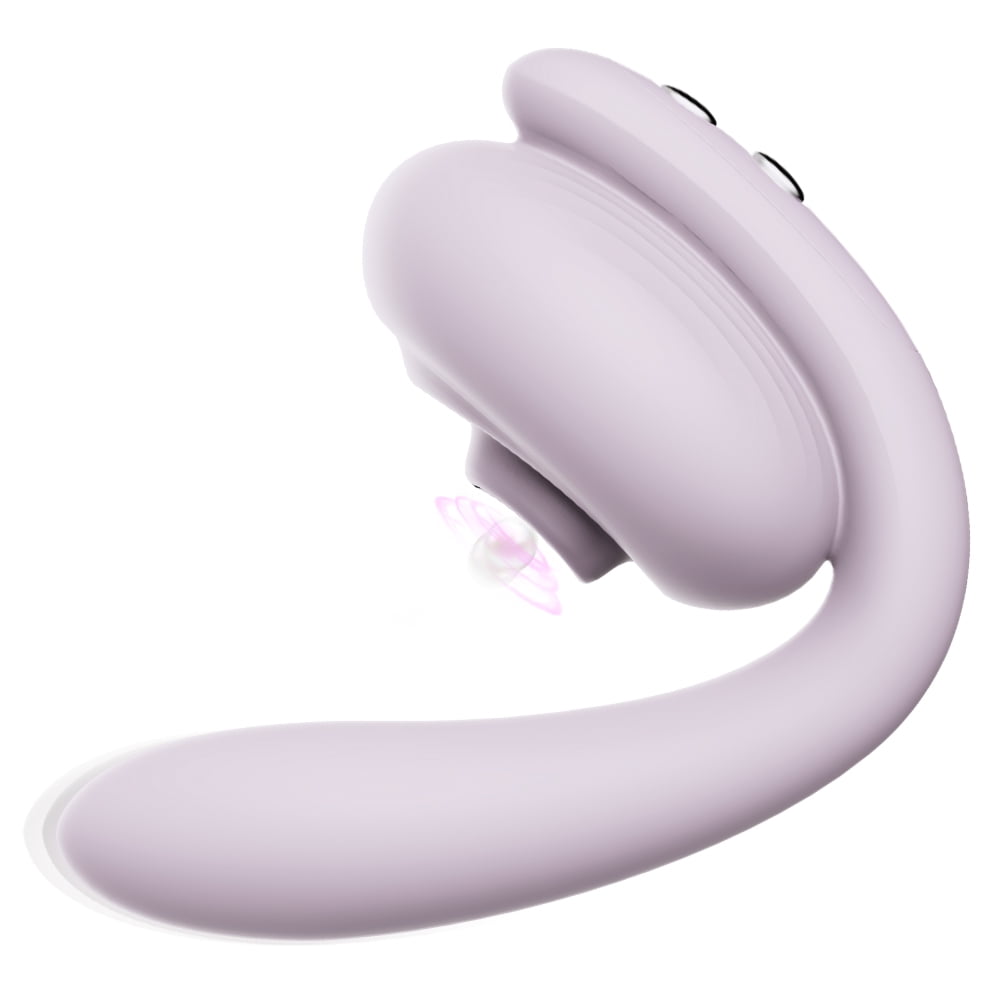 Tracys Dog Sucking Vibrator Massager, Silicone Clit G-Spot Adult Sex Toys for Women, 10 Suction and Vibration Patterns, Purple (OG FLOW) pic