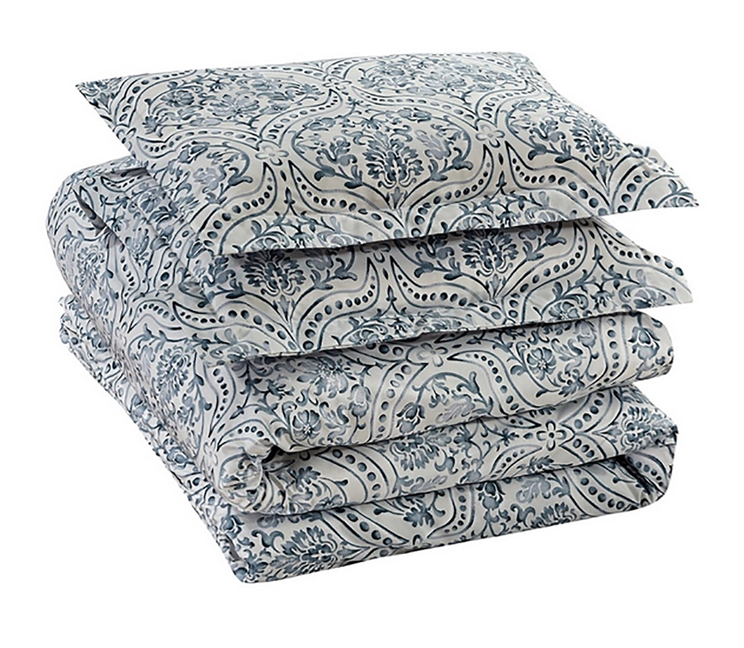 Trade Linker International Bibb 1800 Series 3 pc Duvet Cover Set Madison - Queen