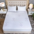 thumbnail image 1 of Trade Linker International Bibb Home Lavender Infused Scented Hypoallergenic Mattress Pad Queen, 1 of 4