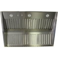thumbnail image 1 of Trade-Wind L7272 L7200 Series 72" Wide Outdoor Range Hood Insert - Stainless Steel, 1 of 5
