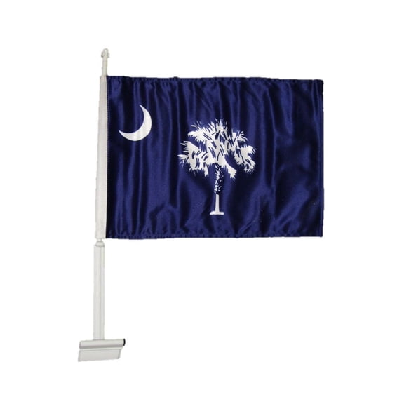 Trade Winds 12x15.5 South Carolina SC Double Sided Nylon Car Window Vehicle 12"x15.5" Flag