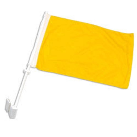 Trade Winds 12x15 Solid Yellow Advertising Double Sided Car Window Vehicle 12"x15" Flag