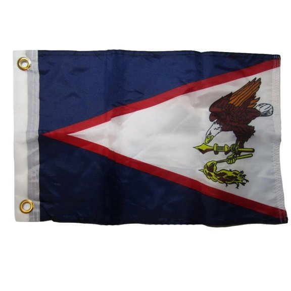 Trade Winds 12x18 12"x18" American Samoa 100% Polyester Motorcycle Boat Flag Grommets