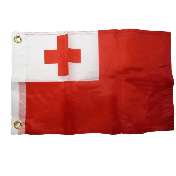 Trade Winds 12x18 12"x18" Tonga Country 100% Polyester Motorcycle Boat Flag Grommets