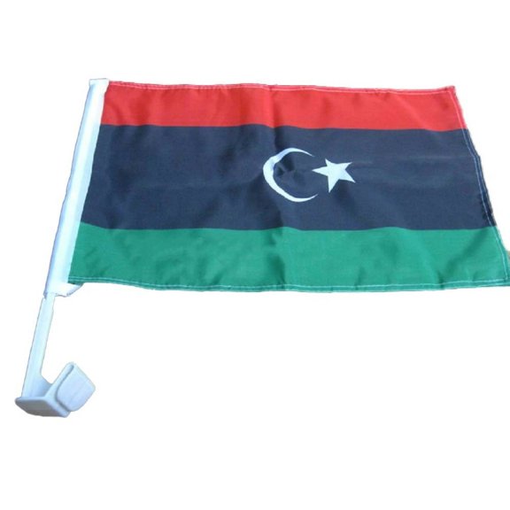 Trade Winds 12x18 Libya Country Car Vehicle 12"x18" Flag 100D