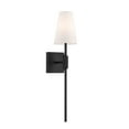 thumbnail image 1 of Wall Sconce in Matte Black, 1 of 7