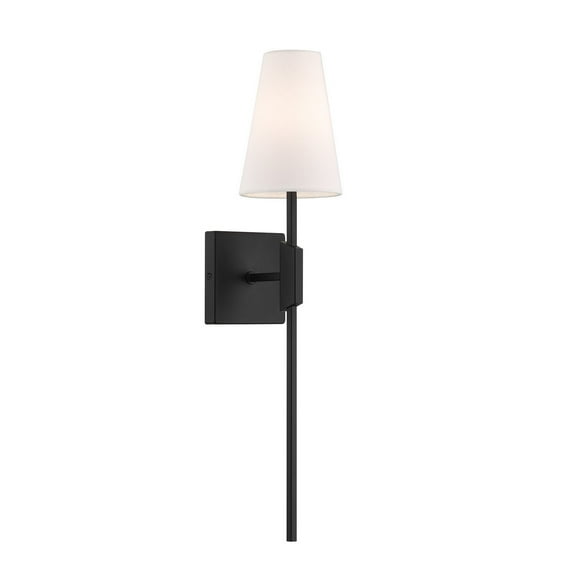 Wall Sconce in Matte Black