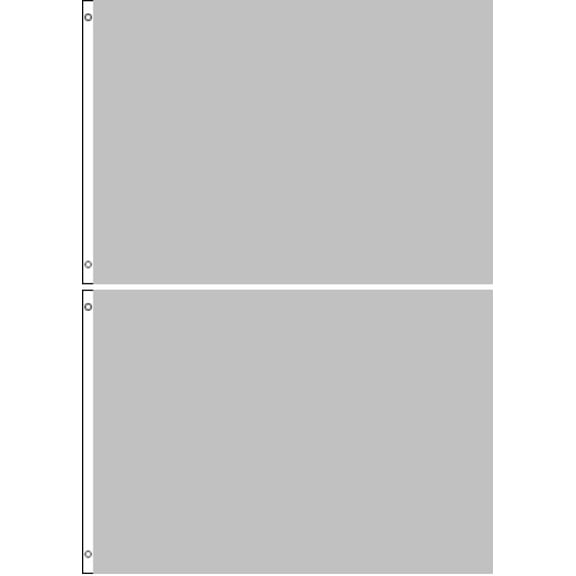 Trade Winds (2 pack lot) 2x3 Grey Solid Plain Blank Color Flag 2'x3' Banner Grommets