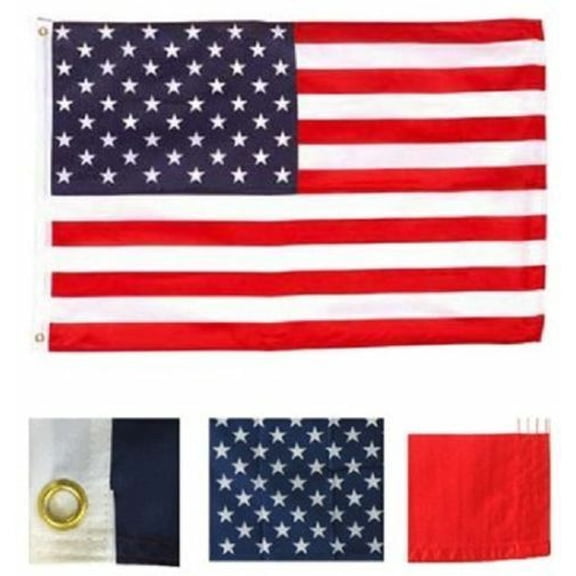 Trade Winds 2x3 USA American Flag United States Banner US Polyester Pennant America New 100D