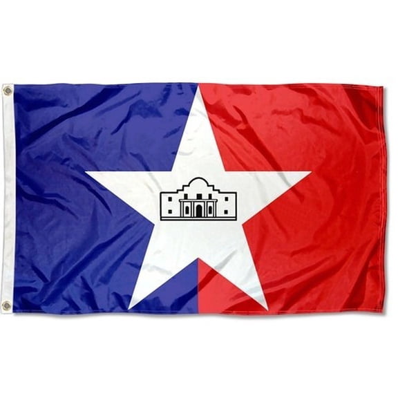 Trade Winds 3X5 City of San Antonio Flag 100D SPUN POLYESTER W/ GROMMETS
