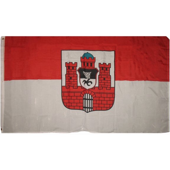 Trade Winds 3x5 Bad Kissingen Bavaria German Flag Rough Tex Knitted Flag 3'x5' Banner