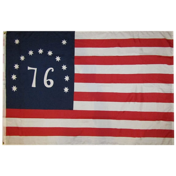 Trade Winds 3x5 Bennington 1776 Historical 100D Premium Woven Poly Nylon 3'x5' Flag (RUF)