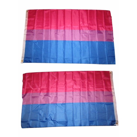 Trade Winds 3x5 Bisexual Pride Gay Bi 2 Faced Double Sided 2-ply Polyester Flag