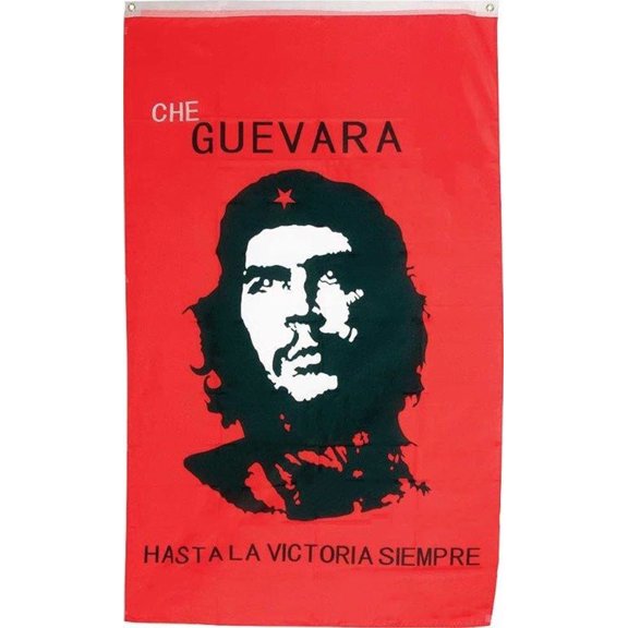 Trade Winds 3x5 Che Guavera Hastala Victoria Siempre Vertical flag 3'x5' house banner