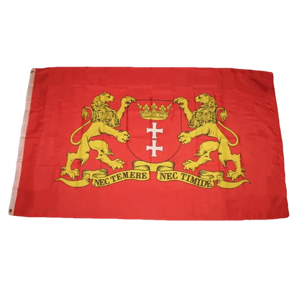 Trade Winds 3x5 City of Danzig Germany German Rough Tex Knitted Premium Flag 3'x5' Grommets