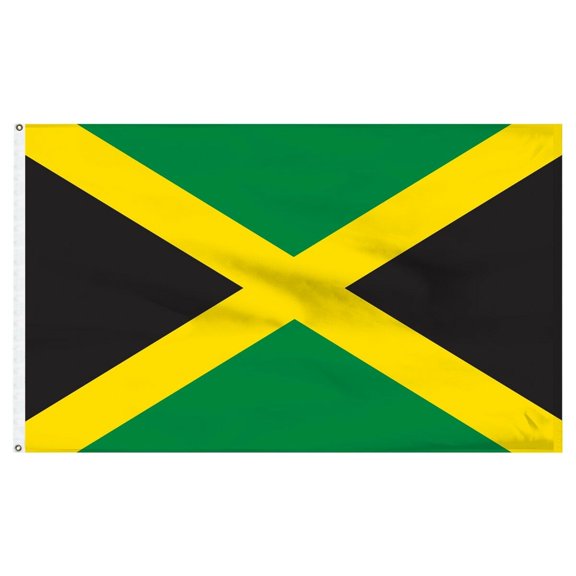 Trade Winds 3x5 Jamaica Jamaican Flag House Banner Polyester Grommets Fade Resistant 100D