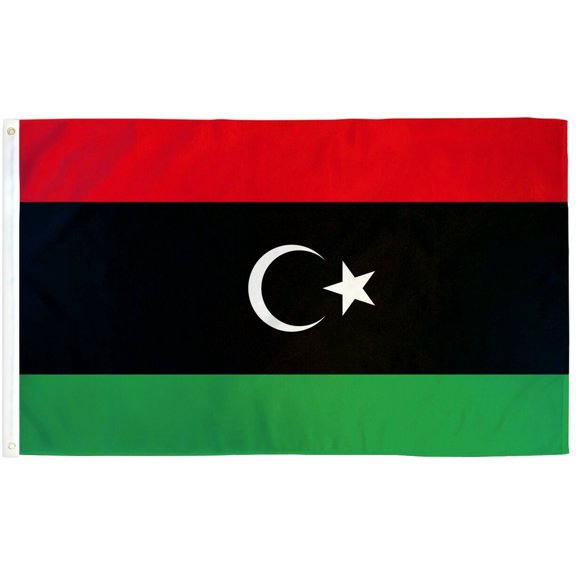 Trade Winds 3x5 Libya Africa Flag 3'x5' Banner Brass Grommets Fade Resistant Premium 100D