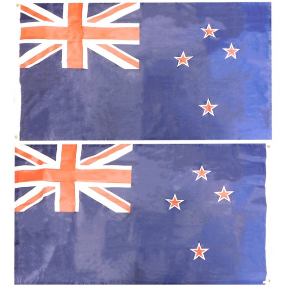 Trade Winds 3x5 New Zealand 2 Faced 3-ply Wind Resistant Flag 3x5ft
