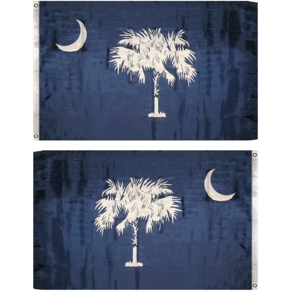 Trade Winds 3x5 State of South Carolina Blue State Flag 3'x5' Banner Super Polyester Nylon