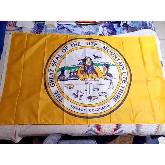 Trade Winds 3x5 Ute Mountain Ute flag outdoor 100D FABRIC W/. GROMMETS