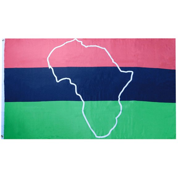 Trade Winds Afro American Map Premium Waterproof Polyester Flag 3'x5' 3x5 Durable Bold