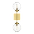 thumbnail image 1 of Trade Winds Angie 2-Light Wall Sconce in Natural Brass, 1 of 7