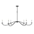 thumbnail image 1 of Trade Winds Arise 6-Light Chandelier in Matte Black, 1 of 6
