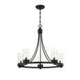 thumbnail image 1 of Trade Winds Ashland 5-Light Chandelier in Matte Black, 1 of 6