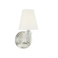thumbnail image 1 of Trade Winds Bianca 1-Light Wall Sconce in Brushed Nickel, 1 of 4