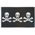 Trade Winds C Condent Skulls Pirate Flag 3x5ft Jolly Roger Boating Flag ...
