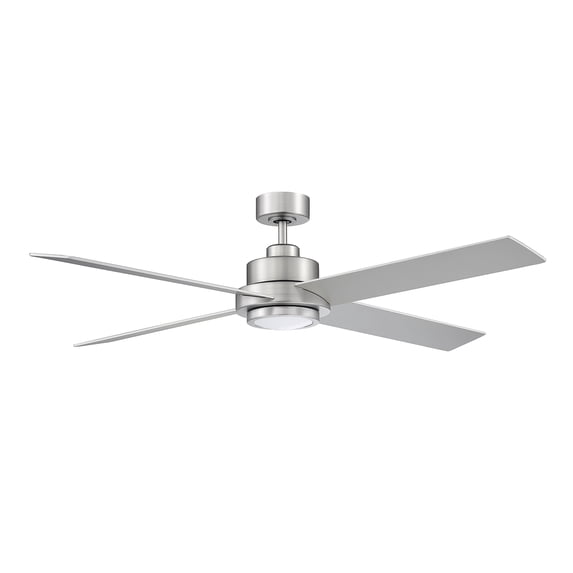 Trade Winds Caleb 56" LED Ceiling Fan in Brushed Nickel