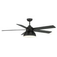 thumbnail image 1 of Trade Winds Camilla 52" LED Ceiling Fan in Matte Black, 1 of 5