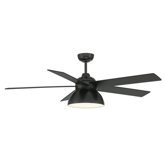 Trade Winds Camilla 52" LED Ceiling Fan in Matte Black