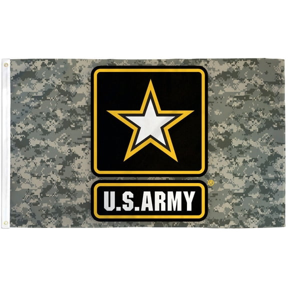 Trade Winds Camo US Army Star Flag 3x5ft Military House Flag US Army Flag 100D
