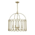 thumbnail image 1 of Trade Winds Chloe 4-Light Pendant in Natural Brass, 1 of 4