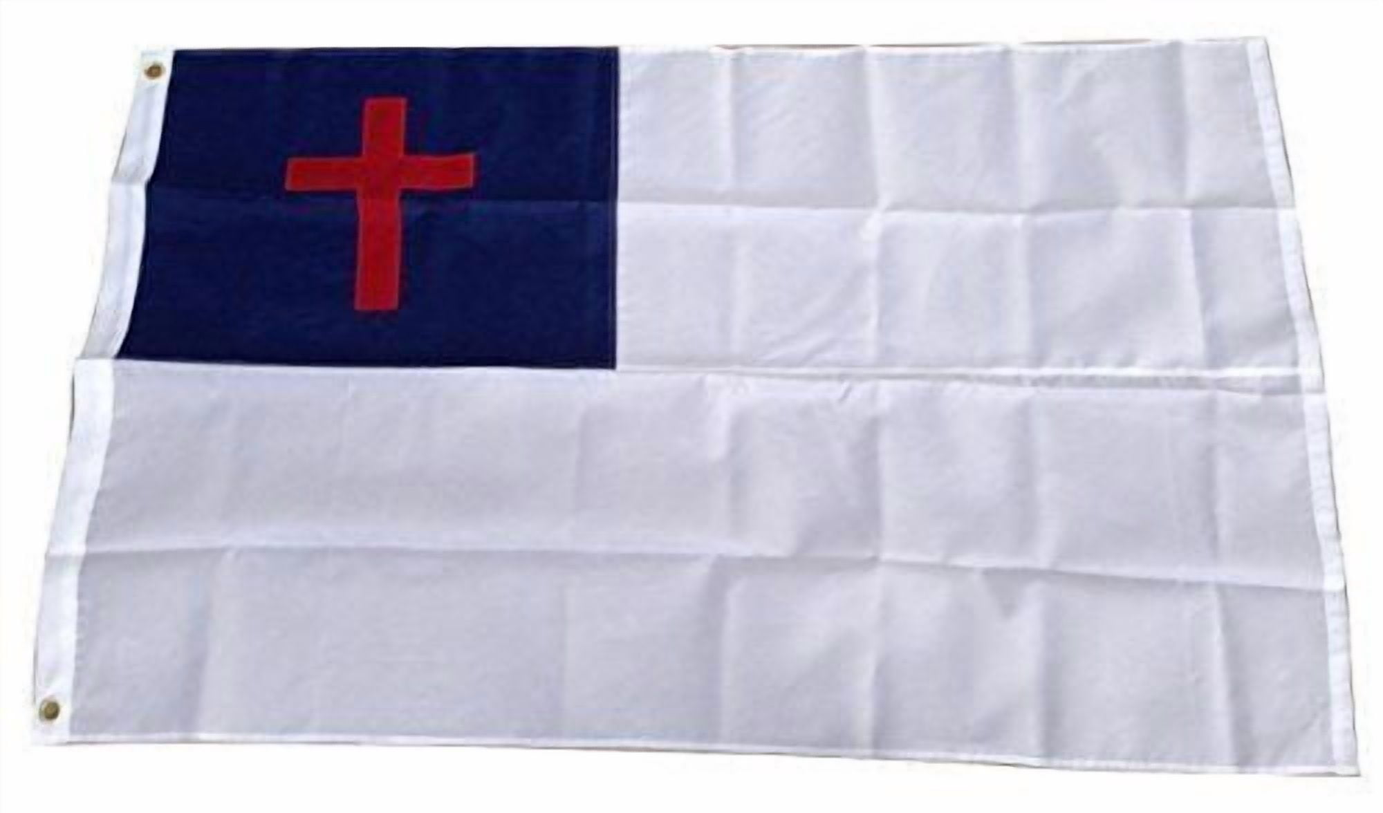 Trade Winds Christian Flag 4x6 Ft 210D Spun Polyester Religious Flag ...