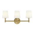 thumbnail image 1 of Trade Winds Coyle 3-Light Bathroom Vanity Light in Natural Brass, 1 of 6