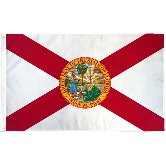 Trade Winds Florida Flag 2x3ft Flag of Florida Floridian Flag 2x3 Florida PRINTED 150D NYLON