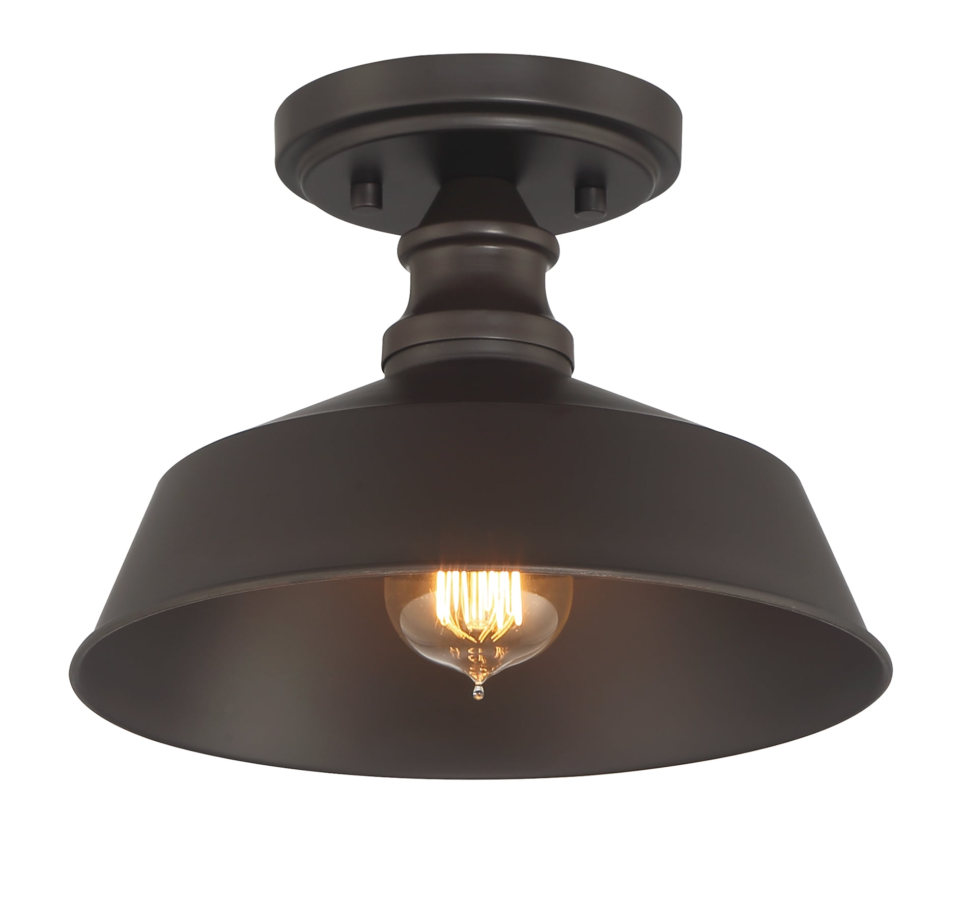 Trade Winds Grady 1-Light Ceiling Light in Oil Rubbed Bronze