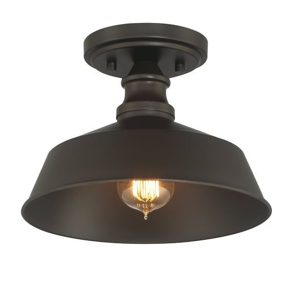 Trade Winds Grady 1-Light Ceiling Light in Oil Rubbed Bronze