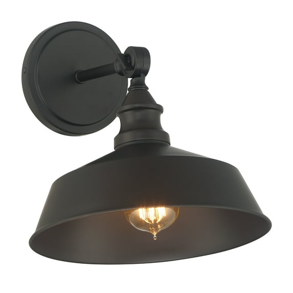 Trade Winds Grady 1-Light Wall Sconce in Oil Rubbed Bronze