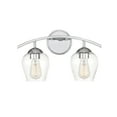 thumbnail image 1 of Trade Winds Hannah 2-Light Bathroom Vanity Light in Chrome, 1 of 5