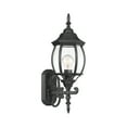thumbnail image 1 of Trade Winds Jordan 1-Light Outdoor Wall Lantern in Black, 1 of 2