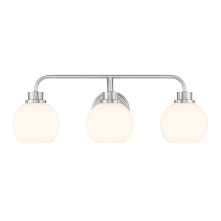Bathroom Vanity Light in Brushed Nickel